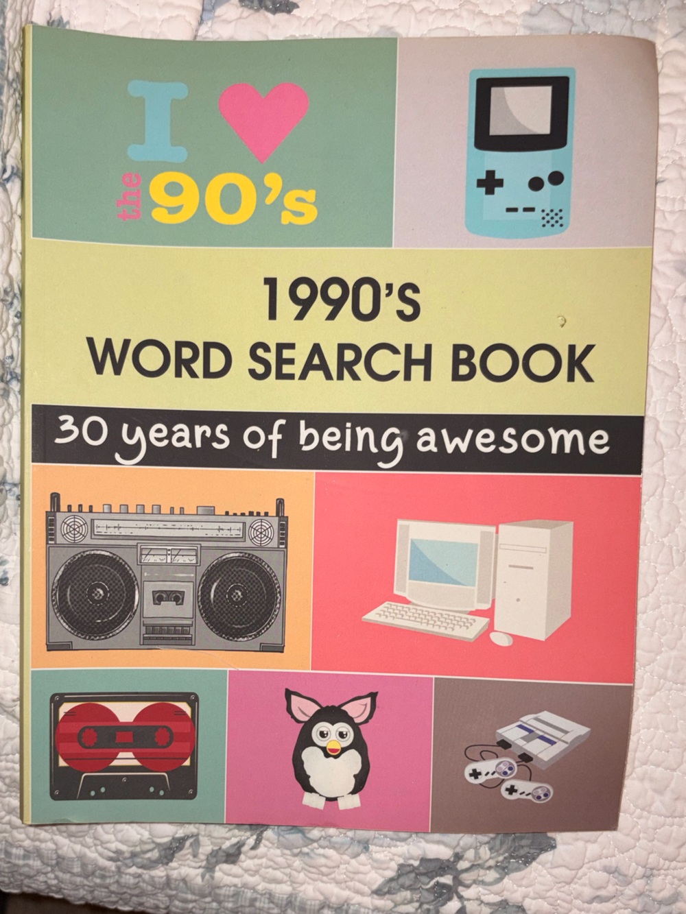 *BRAND NEW* 1990's Word Search Book